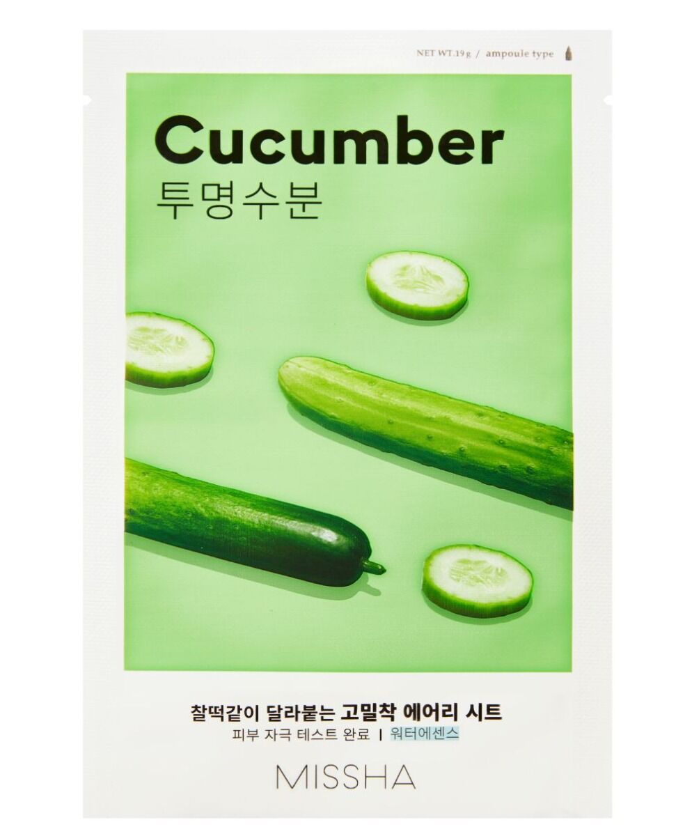 MISSHA Airy Fit Sheet Mask  Cucumber