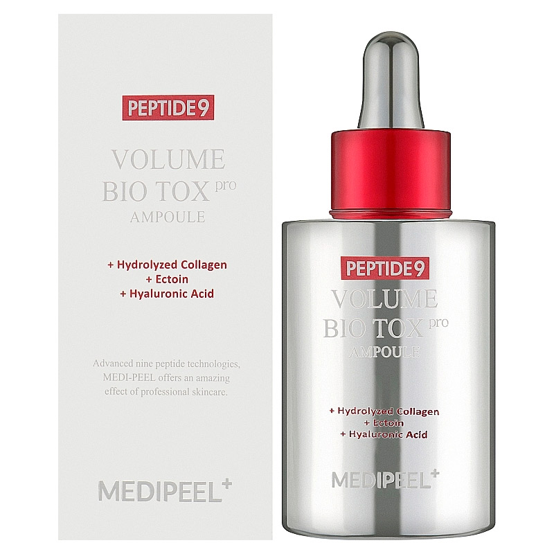 Medi‑Peel Peptide 9 Volume Bio Tox Pro Ampoule – Ліфтингова сироватка з 9 пептидами та гіалуроновою кислотою
