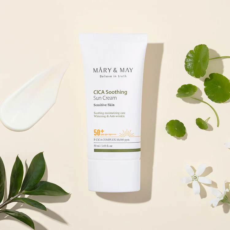 krem z filtrem SPF50 Mary&May centella asiatica